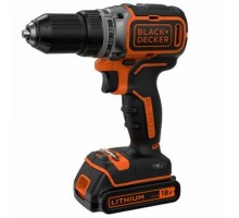 Аккумуляторная бесщеточная дрель-шуруповерт BLACK+DECKER BL186KB