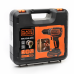 Аккумуляторная бесщеточная дрель-шуруповерт BLACK+DECKER BL186KB