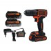 Акумуляторна дриль-шурупокрут BLACK+DECKER BDCDC18B