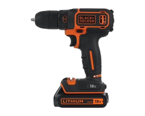 Акумуляторна дриль-шурупокрут BLACK+DECKER BDCDC18B