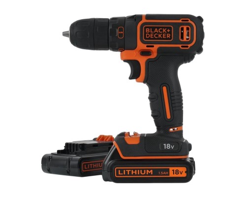 Акумуляторна дриль-шурупокрут BLACK+DECKER BDCDC18B