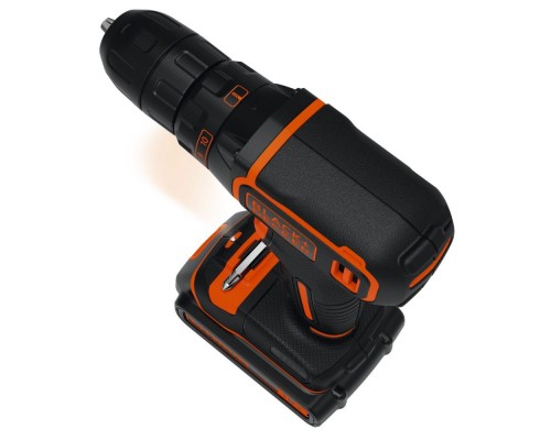 Аккумуляторная дрель-шуруповерт BLACK+DECKER BDCDC18KB