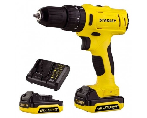 Аккумуляторная дрель-шуруповерт STANLEY SCD121S2K