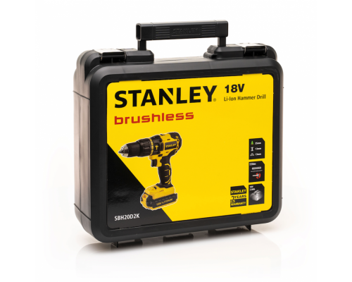 Акумуляторна ударна дриль-шурупокрут STANLEY SBH20D2K