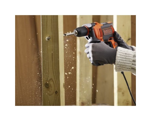 Дрель сетевая ударная BLACK+DECKER BEH710K