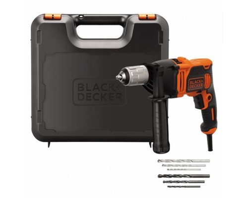 Дриль мережева ударна BLACK+DECKER BEH850K