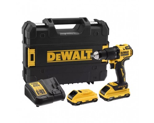Дриль-шурупокрут акумуляторна безщіткова ударна DeWALT DCD709L2T