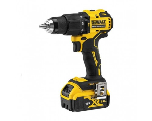 Дриль-шурупокрут акумуляторна безщіткова ударна DeWALT DCD709P2T