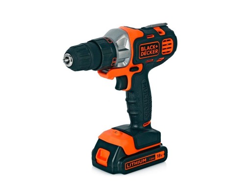 Дрель-шуруповерт аккумуляторная BLACK+DECKER MT218K