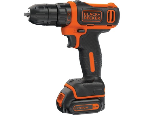 Компактна акумуляторна дрель-шурупокрут BLACK+DECKER BDCDD12B