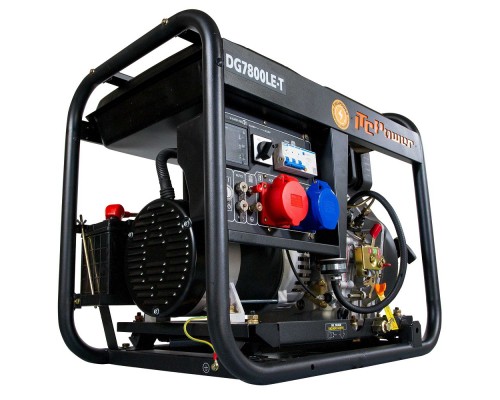 Электрогенератор дизельный ITC Power DG7800LE-T 6 кВт