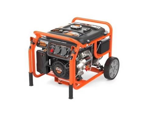 Генератор бензиновий GENERGY LIMITED 5000 RC V2, 4,5кВт, 1ф, колеса, електростартер