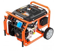 Генератор бензиновий GENERGY LIMITED 7000 RC V2, 6,5кВт, 1ф, колеса, електростартер