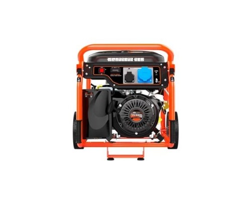 Генератор бензиновый GENERGY LIMITED 7000 RC V2, 6,5кВт, 1ф, колеса, электростартер