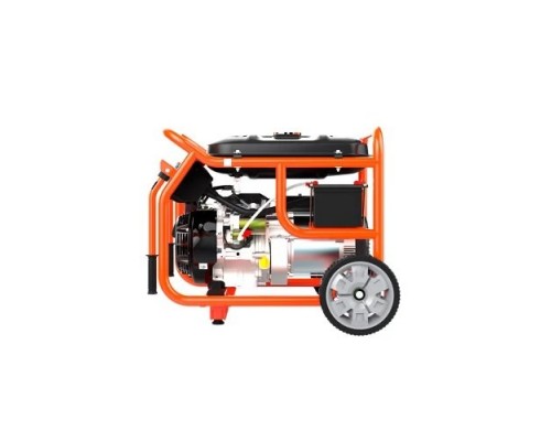 Генератор бензиновый GENERGY LIMITED 7000 RC V2, 6,5кВт, 1ф, колеса, электростартер