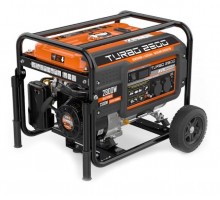Генератор бензиновий GENERGY TURBO 2800, 2,8кВт, 1ф, колеса