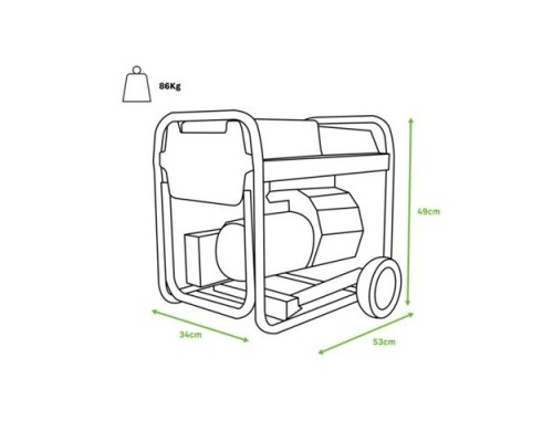 Генератор дизельний GENERGY LIMITED 3000D 3 кВт
