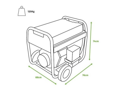 Генератор дизельний GENERGY LIMITED 7000D 6,5 кВт