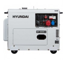 Генератор дизельний Hyundai DHY 6000SE-3