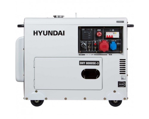 Генератор дизельний Hyundai DHY 8000SE-3