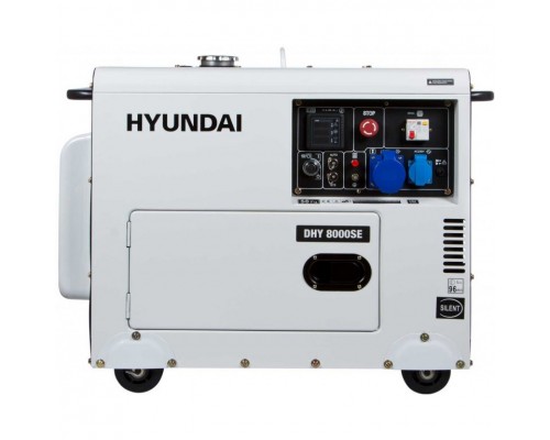 Генератор дизельний Hyundai DHY 8000SE