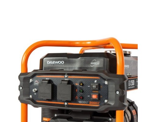 Генератор інверторний DAEWOO GDA-2500i, 2кВт, відкритий, ручний старт