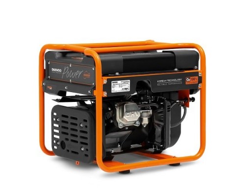 Генератор инверторный DAEWOO GDA-4600i, 3,5кВт, открытый, ручной старт
