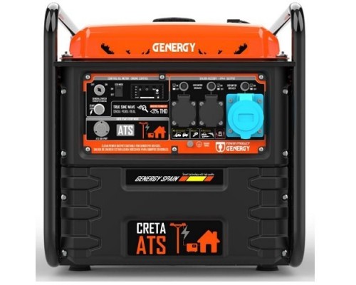 Генератор инверторний бензиновий GENERGY CRETA ATS 7,5 кВт