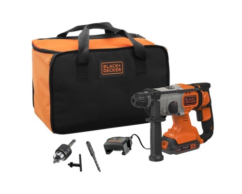 Аккумуляторный перфоратор BLACK+DECKER BCD900D1S