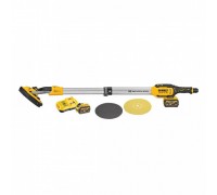 Шлифмашина эксцентриковая аккумуляторная бесщеточная DeWALT DCE800T2, 18V XR Li-Ion