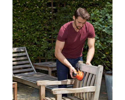 Шлифмашина эксцентриковая сетевая BLACK+DECKER BEW210