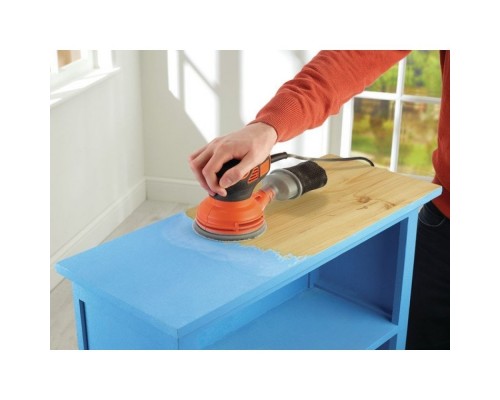 Шлифмашина эксцентриковая сетевая BLACK+DECKER KA199