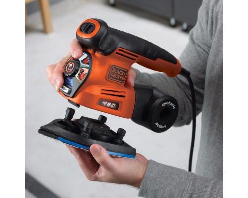 Шліфмашина ексцентрикова мережева BLACK+DECKER KA280K
