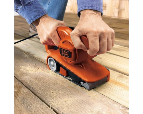 Шлифмашина ленточная сетевая BLACK+DECKER KA86