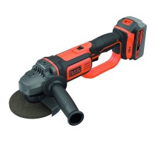 Шліфмашина кутова - болгарка акумуляторна BLACK+DECKER BCG720M1