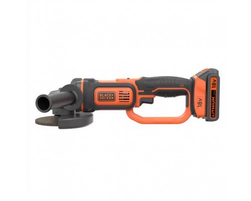 Шлифмашина угловая - болгарка аккумуляторная BLACK+DECKER BCG720M1