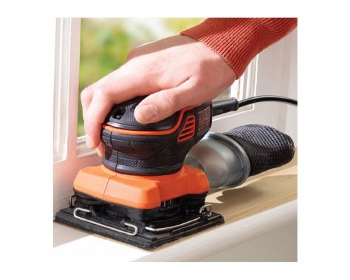 Шліфмашина вібраційна мережева BLACK+DECKER KA450