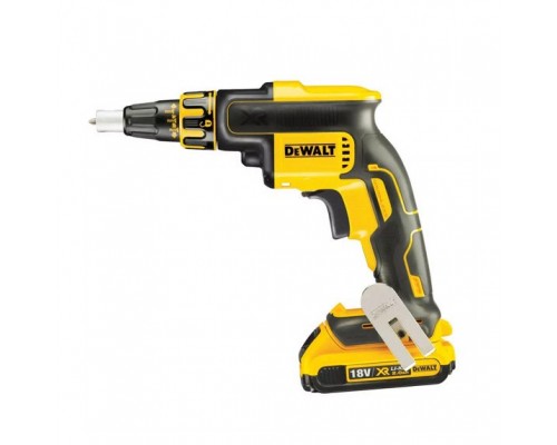 Стрічковий шурупокрут для гіпсокартонних плит DeWalt DCF620D2K, 18V XR Li-Ion