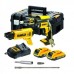 Стрічковий шурупокрут для гіпсокартонних плит DeWalt DCF620D2K, 18V XR Li-Ion