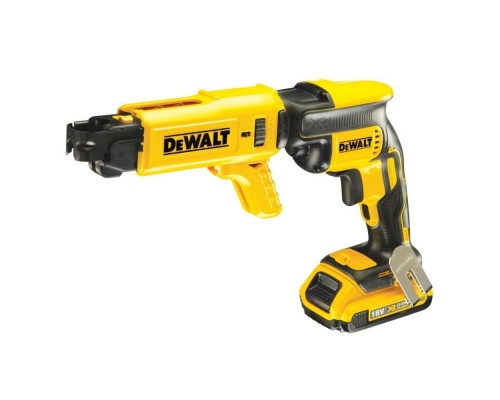 Стрічковий шурупокрут для гіпсокартонних плит DeWalt DCF620D2K, 18V XR Li-Ion