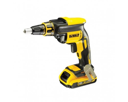 Стрічковий шурупокрут для гіпсокартонних плит DeWalt DCF620D2K, 18V XR Li-Ion
