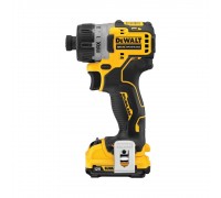 Шурупокрут акумуляторний безщітковий DeWALT DCF601D2, 12V XR Li-Ion