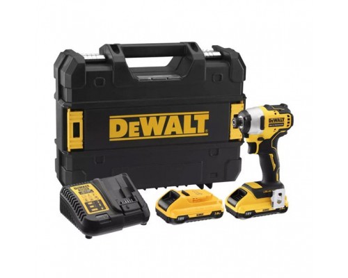 Шуруповерт аккумуляторный ударный бесщеточный DeWALT DCF809L2T, 18V XR Li-Ion