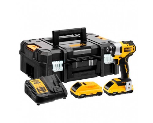 Шуруповерт ударный бесщеточный DeWALT DCF809D2T, 18V XR Li-Ion