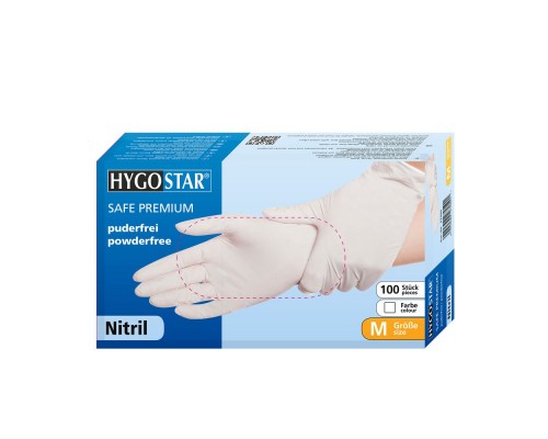 Нитриловые перчатки Franz Mensch Safe Premium (S)