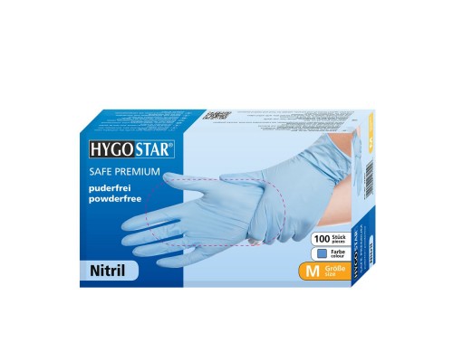 Нитриловые перчатки Franz Mensch Safe Premium (S)