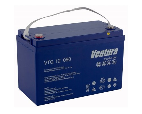 Гелевый аккумулятор Ventura VTG 12-080 M8