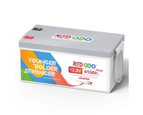 Аккумулятор Redodo 12V 410Ah LiFePO4 | 5.12 кВтч и 3.2 кВт