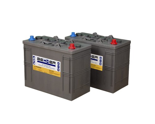 Тяговая гелевая аккумуляторная батарея BECKER 12V 105Ah