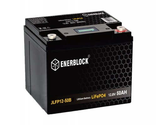 Аккумулятор ENERBLOCK JLFP 12 В, 50 Ач LITHIUM LiFePO4